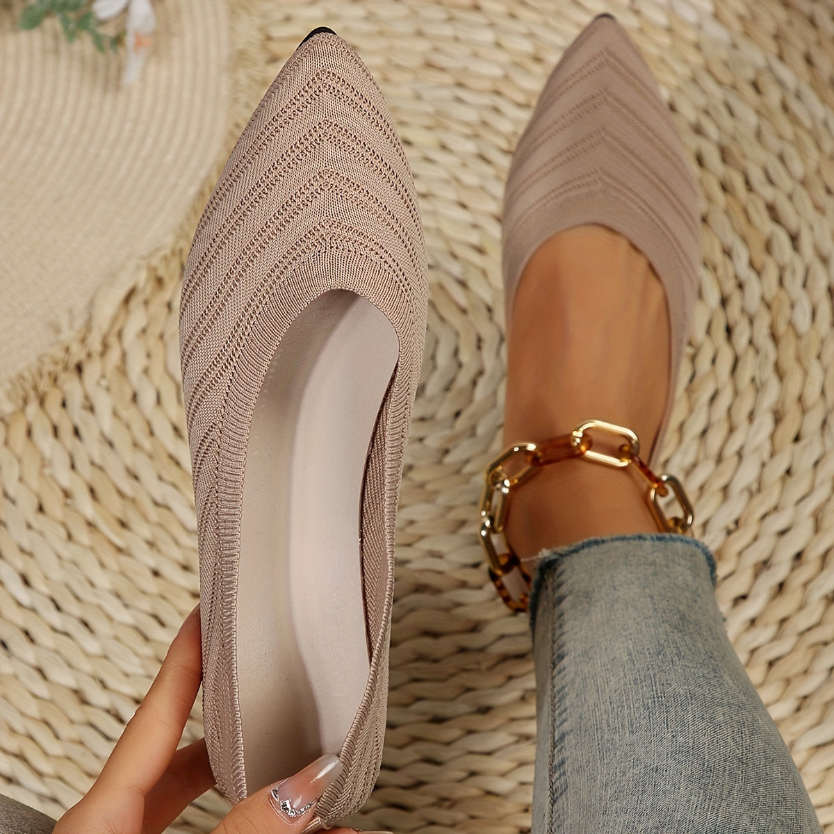 Damen Sommer Ballerinaschuhe | Barfuss
