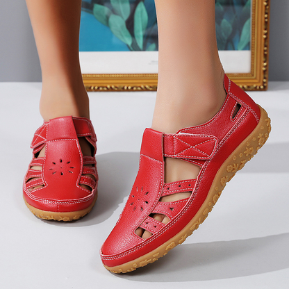 Luftige Komfort-Klettsandalen für Damen