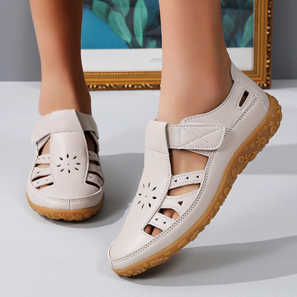 Luftige Komfort-Klettsandalen für Damen