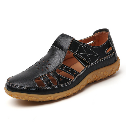 Luftige Komfort-Klettsandalen für Damen