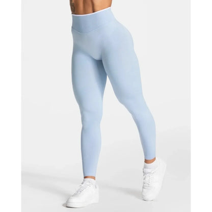 Elastische Yogahose für Damen hoher Bund