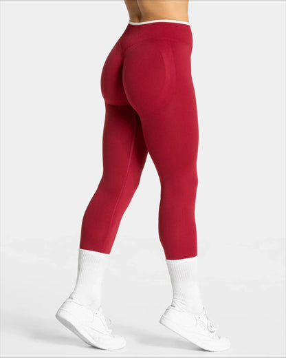 Elastische Yogahose für Damen hoher Bund