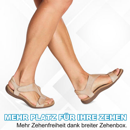Ergonomische Sandalen Mit Klettverschluss Zur Schmerzlinderung Für Damen