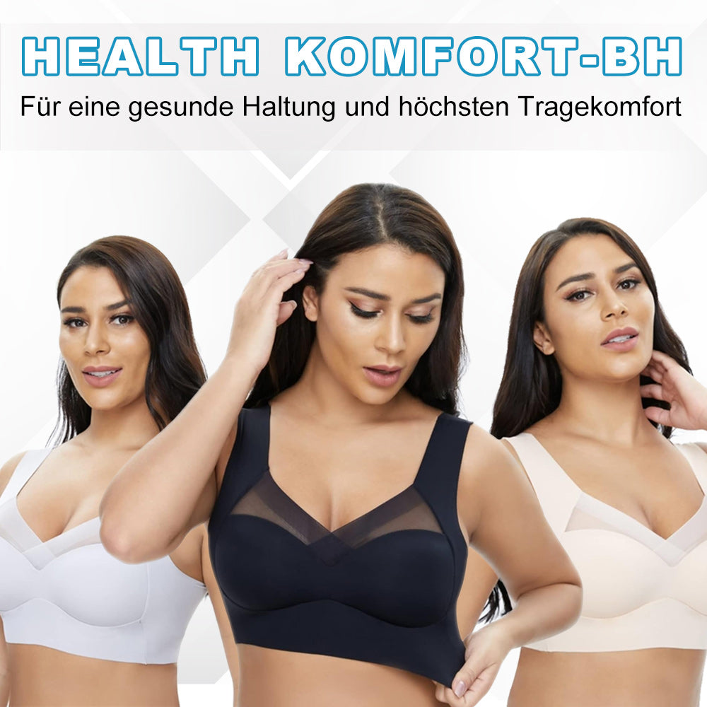 Nahtlose Brustunterstützung, Bequemer Bh, Ergonomisches Design, Kein Stahlring