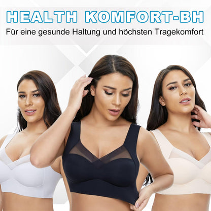 Nahtlose Brustunterstützung, Bequemer Bh, Ergonomisches Design, Kein Stahlring