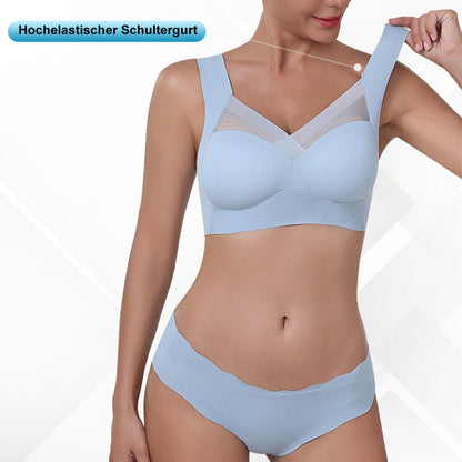 Nahtlose Brustunterstützung, Bequemer Bh, Ergonomisches Design, Kein Stahlring