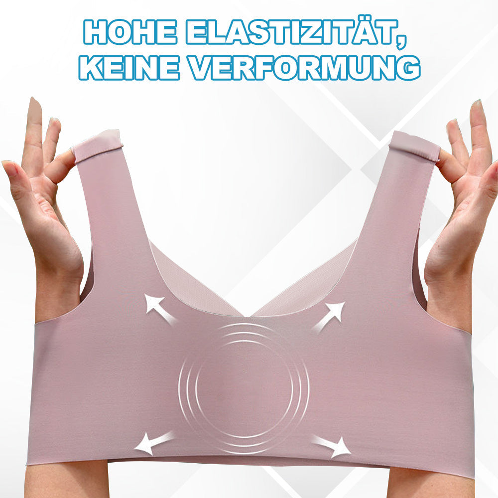 Nahtlose Brustunterstützung, Bequemer Bh, Ergonomisches Design, Kein Stahlring