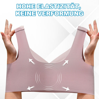 Nahtlose Brustunterstützung, Bequemer Bh, Ergonomisches Design, Kein Stahlring