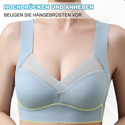 Nahtlose Brustunterstützung, Bequemer Bh, Ergonomisches Design, Kein Stahlring