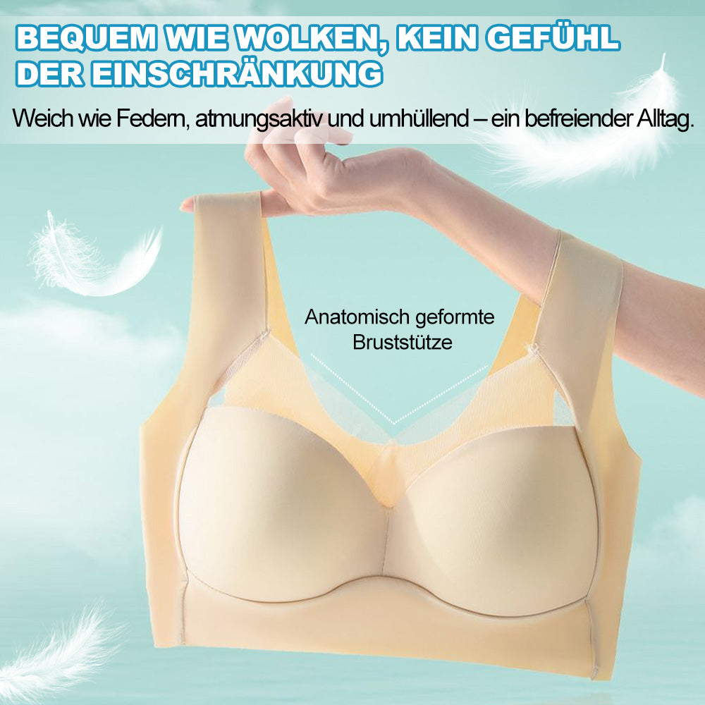 Nahtlose Brustunterstützung, Bequemer Bh, Ergonomisches Design, Kein Stahlring