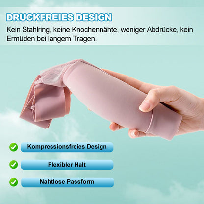 Nahtlose Brustunterstützung, Bequemer Bh, Ergonomisches Design, Kein Stahlring