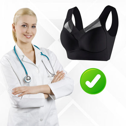 Nahtlose Brustunterstützung, Bequemer Bh, Ergonomisches Design, Kein Stahlring