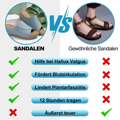 Ergonomische Orthopädische Damensandalen Für Komfort Und Schmerzfreiheit