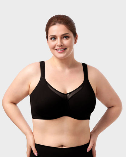 Plus-Size Kühlender Minimizer-BH mit voller Abdeckung