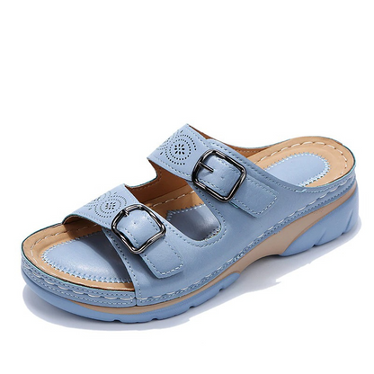 Orthopädische Damen-Sandalen: Super bequem &amp; rückenschonend