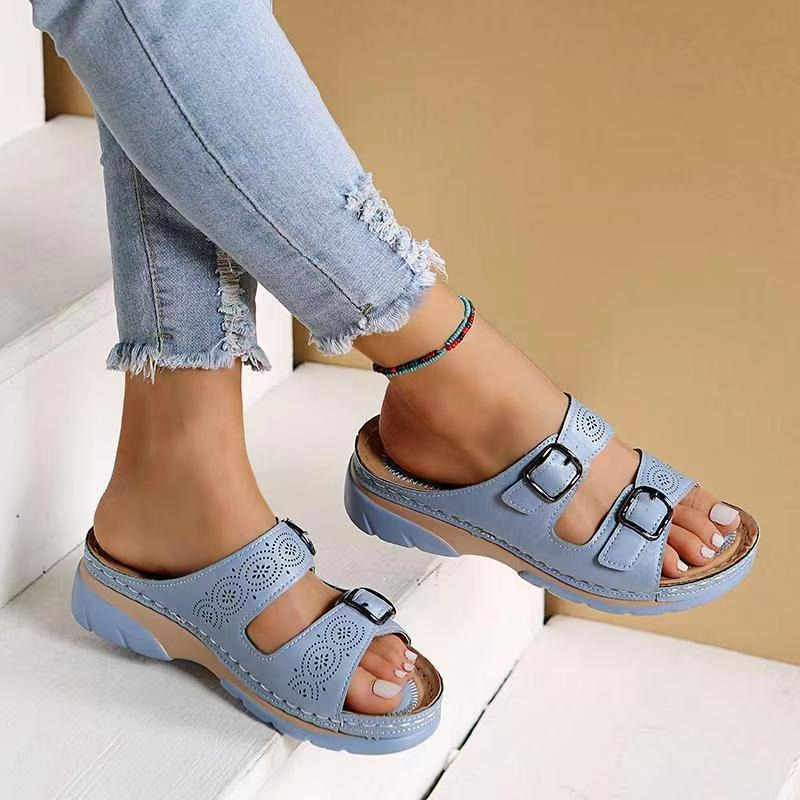 Orthopädische Damen-Sandalen: Super bequem &amp; rückenschonend