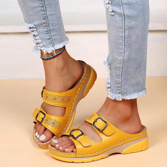 Orthopädische Damen-Sandalen: Super bequem &amp; rückenschonend
