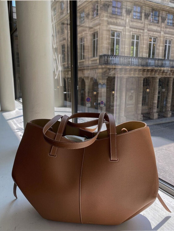 Vintage Tote Bag Damen: Geräumig, Umhängetasche, Leder