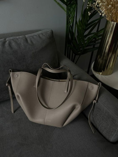 Vintage Tote Bag Damen: Geräumig, Umhängetasche, Leder