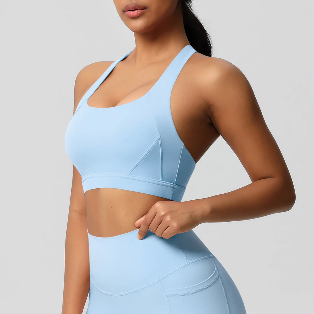 Sexy Yoga Sport-BH für Damen - Push-Up Fitness