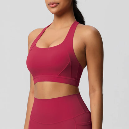 Sexy Yoga Sport-BH für Damen - Push-Up Fitness