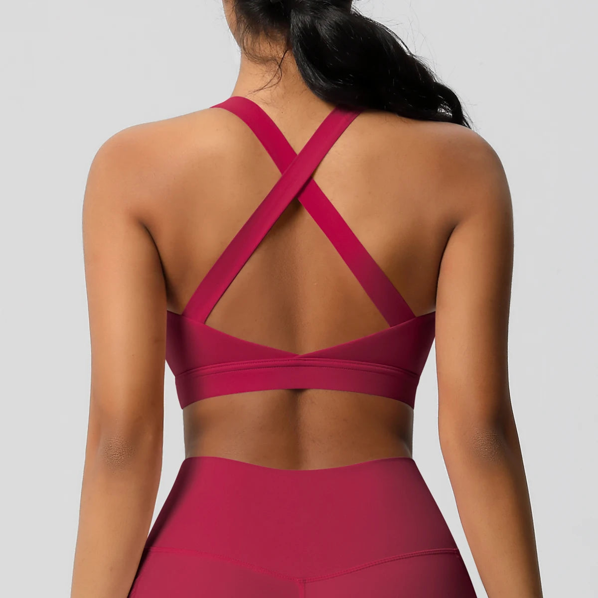 Sexy Yoga Sport-BH für Damen - Push-Up Fitness
