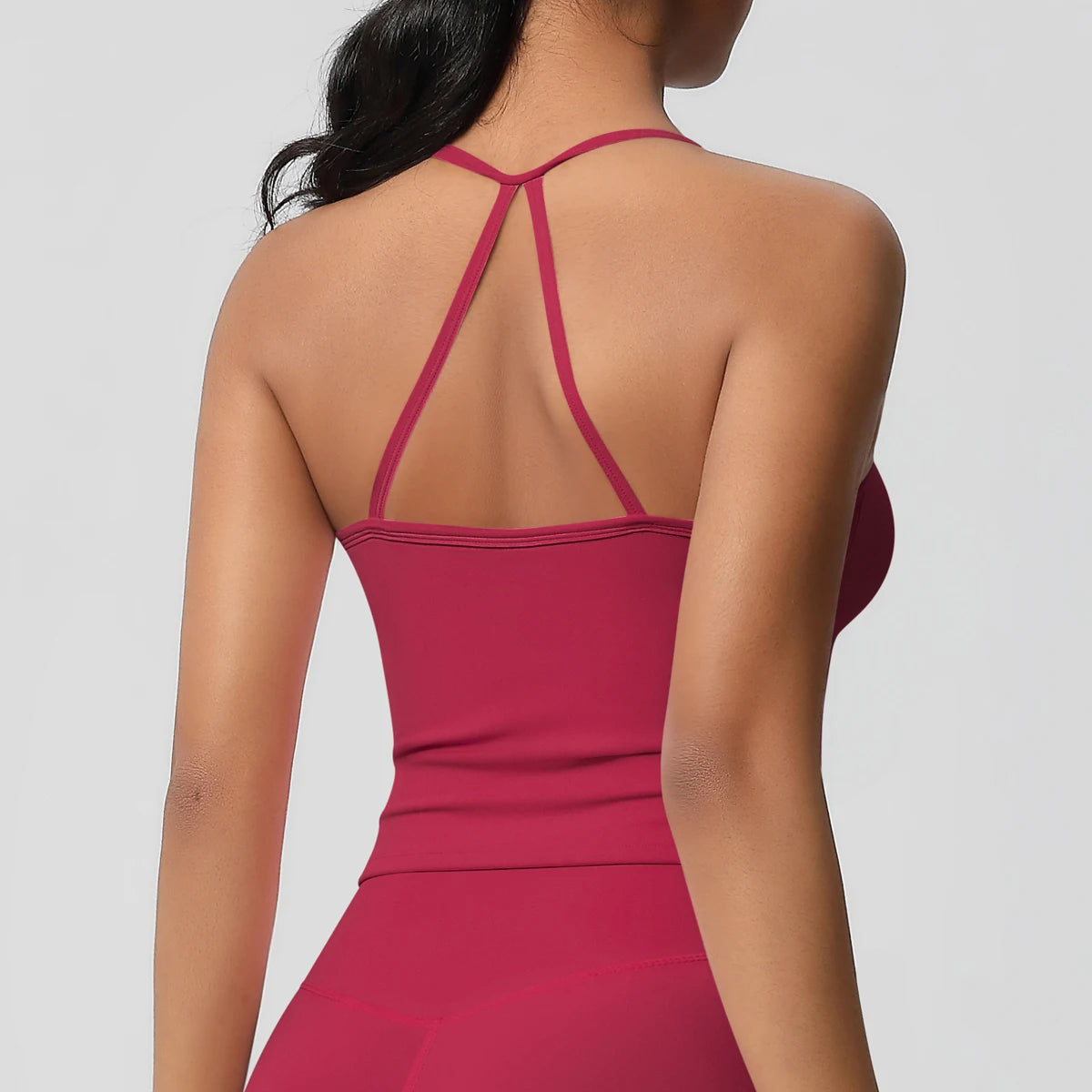 Frauen Fitness Yoga Bhs Sexy Sling Schönheit Zurück Fitness Push-Up Sport Frauen Unterwäsche Lauf Crop Top Yoga Kleidung