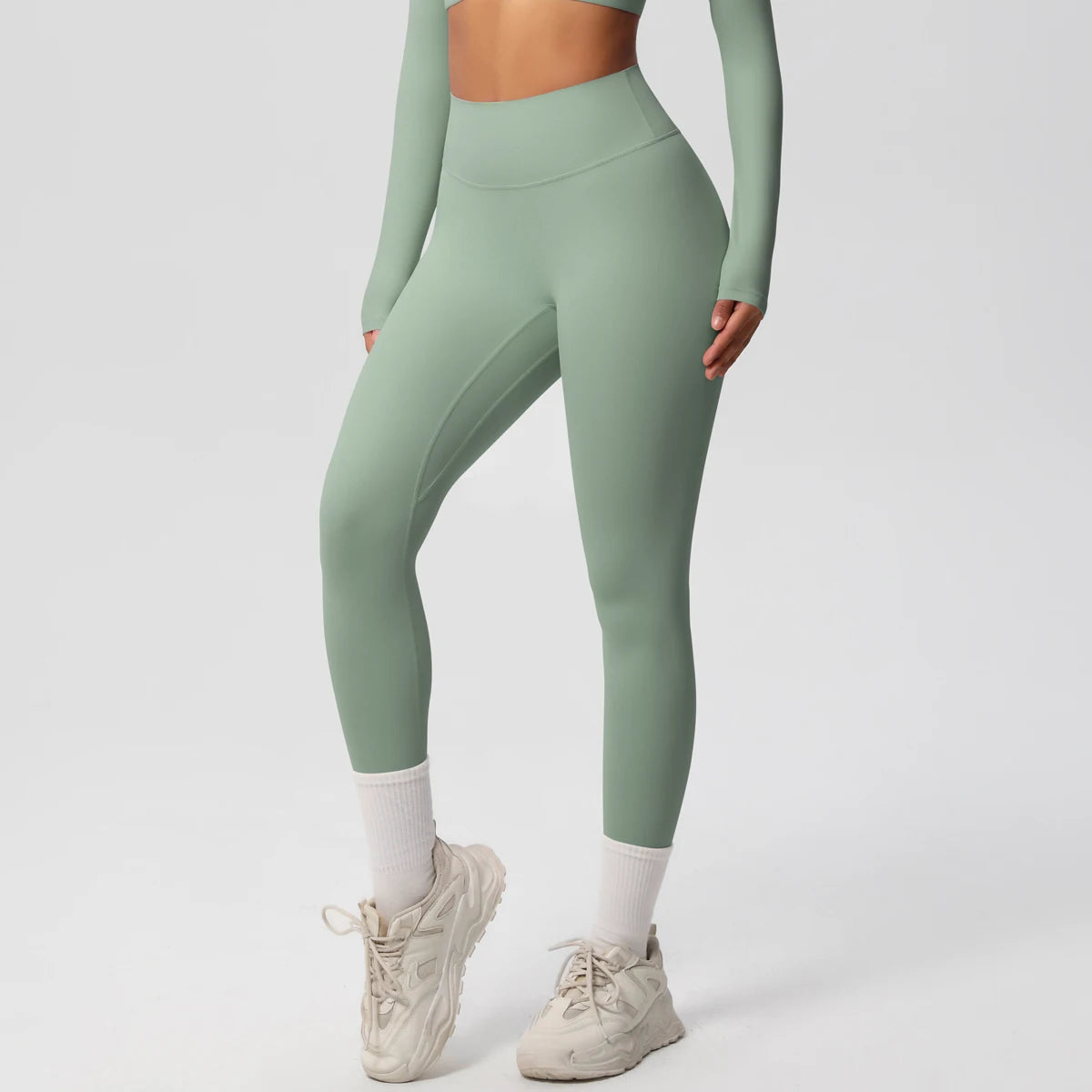 Yoga-Leggings, hohe Taille, nacktes Gefühl, Leggings für Damen, Fitness, Laufen, Yoga-Hose, Energie, Fitnessstudio, enge Leggings, lässige Workout-Leggings