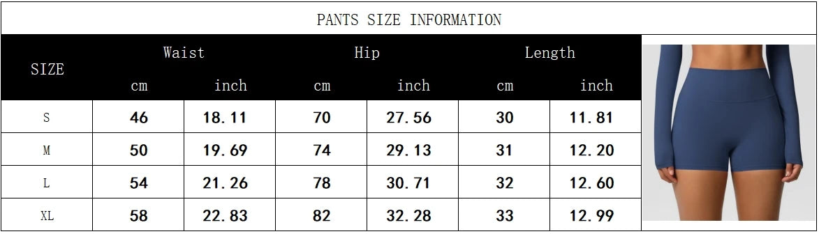 Damen Yoga-Shorts Hohe Taille Bauchkontrolle