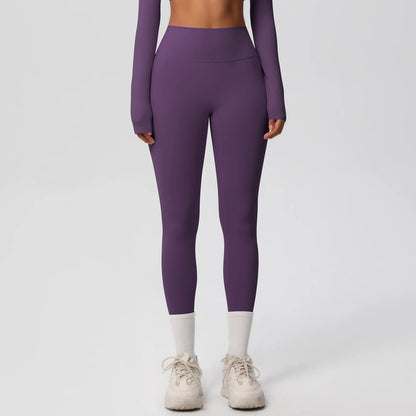 Yoga-Leggings, hohe Taille, nacktes Gefühl, Leggings für Damen, Fitness, Laufen, Yoga-Hose, Energie, Fitnessstudio, enge Leggings, lässige Workout-Leggings