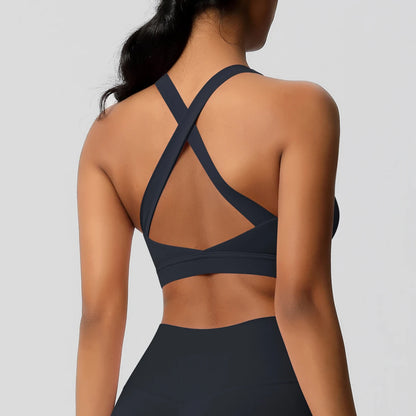 Sexy Yoga Sport-BH für Damen - Push-Up Fitness