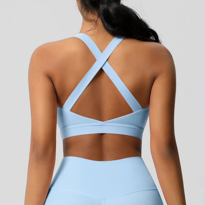 Sexy Yoga Sport-BH für Damen - Push-Up Fitness