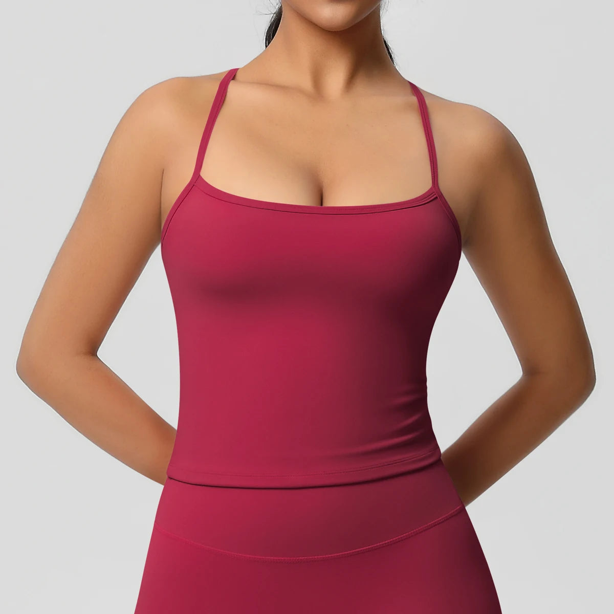 Frauen Fitness Yoga Bhs Sexy Sling Schönheit Zurück Fitness Push-Up Sport Frauen Unterwäsche Lauf Crop Top Yoga Kleidung