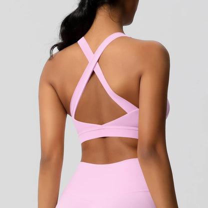 Sexy Yoga Sport-BH für Damen - Push-Up Fitness