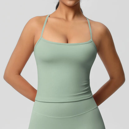 Frauen Fitness Yoga Bhs Sexy Sling Schönheit Zurück Fitness Push-Up Sport Frauen Unterwäsche Lauf Crop Top Yoga Kleidung