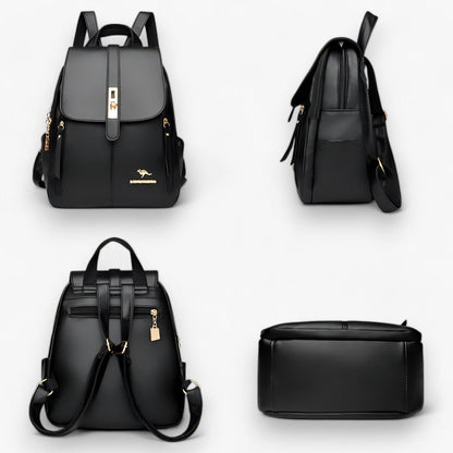 Eleganter Damen Leder Rucksack – Perfekt für Alltag & Reisen