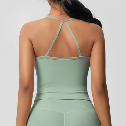 Frauen Fitness Yoga Bhs Sexy Sling Schönheit Zurück Fitness Push-Up Sport Frauen Unterwäsche Lauf Crop Top Yoga Kleidung