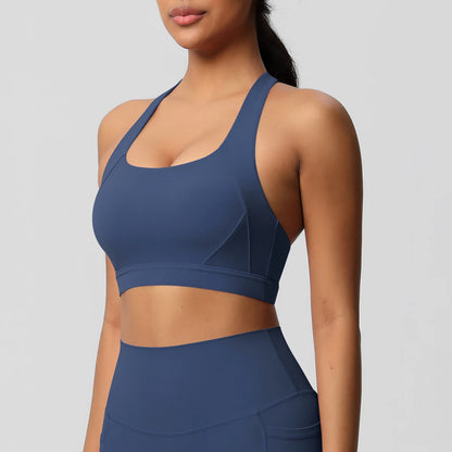 Sexy Yoga Sport-BH für Damen - Push-Up Fitness