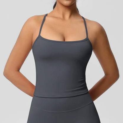 Frauen Fitness Yoga Bhs Sexy Sling Schönheit Zurück Fitness Push-Up Sport Frauen Unterwäsche Lauf Crop Top Yoga Kleidung