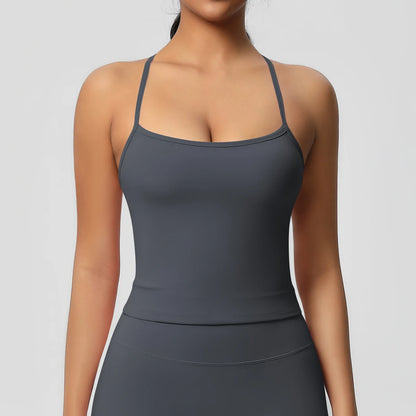 Frauen Fitness Yoga Bhs Sexy Sling Schönheit Zurück Fitness Push-Up Sport Frauen Unterwäsche Lauf Crop Top Yoga Kleidung