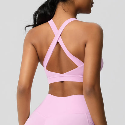 Sexy Yoga Sport-BH für Damen - Push-Up Fitness