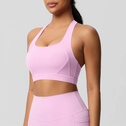 Sexy Yoga Sport-BH für Damen - Push-Up Fitness