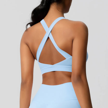 Sexy Yoga Sport-BH für Damen - Push-Up Fitness