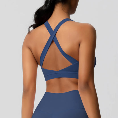 Sexy Yoga Sport-BH für Damen - Push-Up Fitness