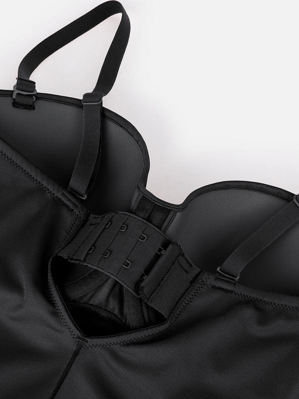 Trägerloser Unterwired Einteiler Bauchkontrolle Bodysuit Shapewear